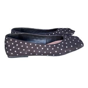 Vicenza Anthropologie Embellished Rhinestone Ballet Flats I Size: 9